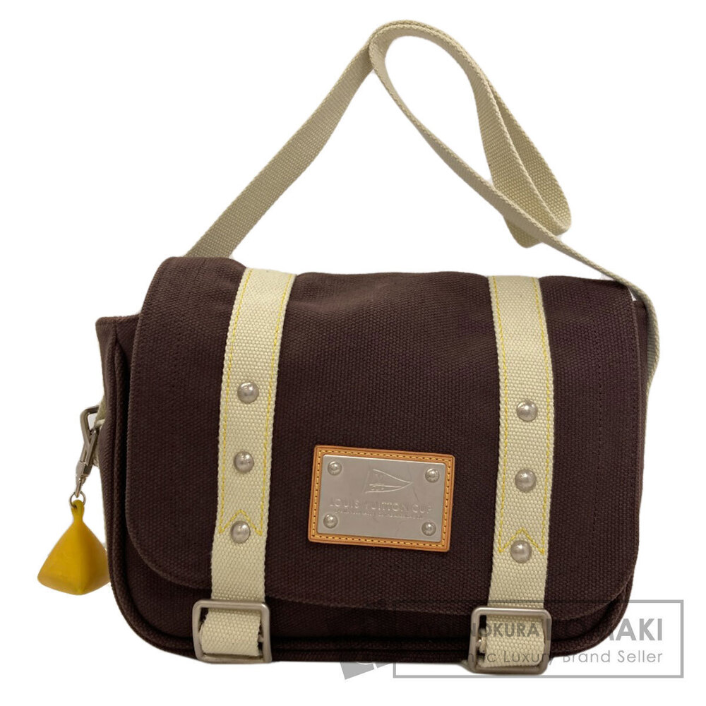 Louis Vuitton Buzas Antigua Shoulder Bag Canvas